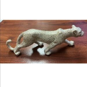 Silver Jaguar Decoration